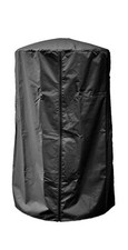 New Black Home Patio Heater Protector Waterproof Outdoor Cover With Zip  Bag