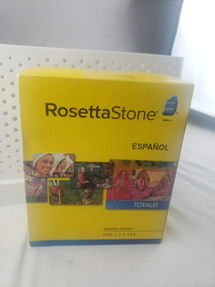 Rosetta Stone Spanish (Spain) Level 1-5 Set Originally New Sealed Rare - Image 2 of 4