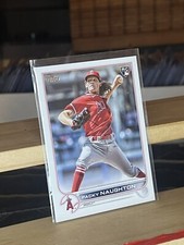2022 Topps Series 2 Rookie Rc Base Packy Naughton #540 Los Angeles Angels