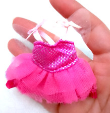 B700 - BARBIE - KELLY / SHELLY mini abito fairy principessa con ali rosa