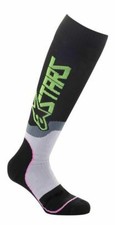 ALPINESTARS MX PLUS 2 BOOT SOCKS BLACK GREEN PINK MOTOCROSS MX ENDURO CHEAP NEW