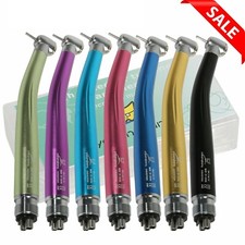 NSK Style Dental High Speed Handpiece Push Button Midwest 4 Hole 7 Colors