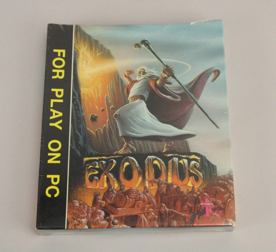 Exodus Journey to the Promised Land PC 1992 Wisdom Tree 5.25 3.5 v1.2 New Sealed - Image 2 of 4