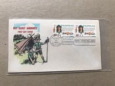 Philippines 1969 Girl Scouts FDC + Boy Scouts Multi-Color Cachet + Error Cachet?