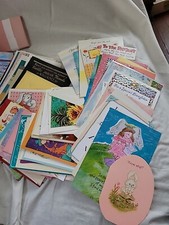 Lot of 75 Plus Completely RANDOM Assorted Greeting Cards And Envelopes