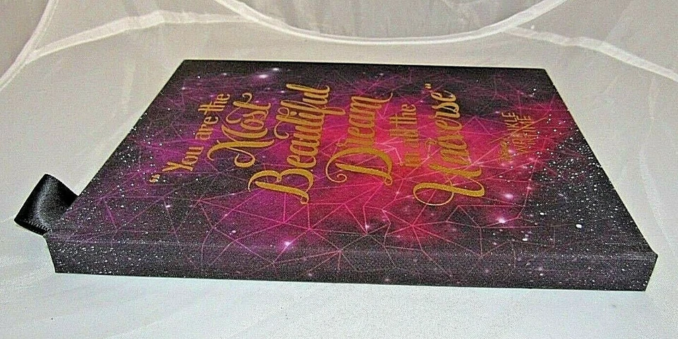 DISNEY "A WRINKLE IN TIME" YOU'RE THE MOST BEAUTIFUL DREAM GLITTER STAR JOURNAL - Image 3 of 4