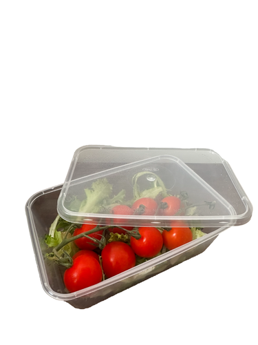 Reusable Food Containers & lids Takeaway Microwave Freezer Safe Storage Plastic - Afbeelding 5 van 9