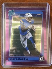 2021 NFL donrus Josh Palmer Rated Rookie purple /500