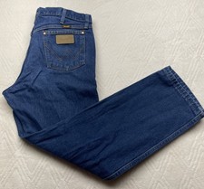 Wrangler Men s Cowboy Cut Original Fit Jeans 13MWZ 34x30 Blue 100 Cotton