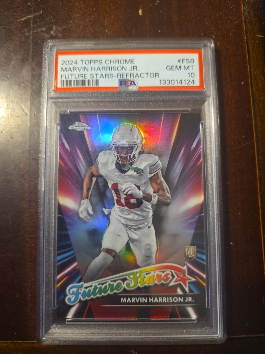 Marvin Harrison Jr. Topps Chrome Future Stars #FS8 Refractor