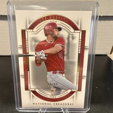 Panini National Treasures 2024 Nolan Schanuel Rookie #53 /99 Los Angeles Angels
