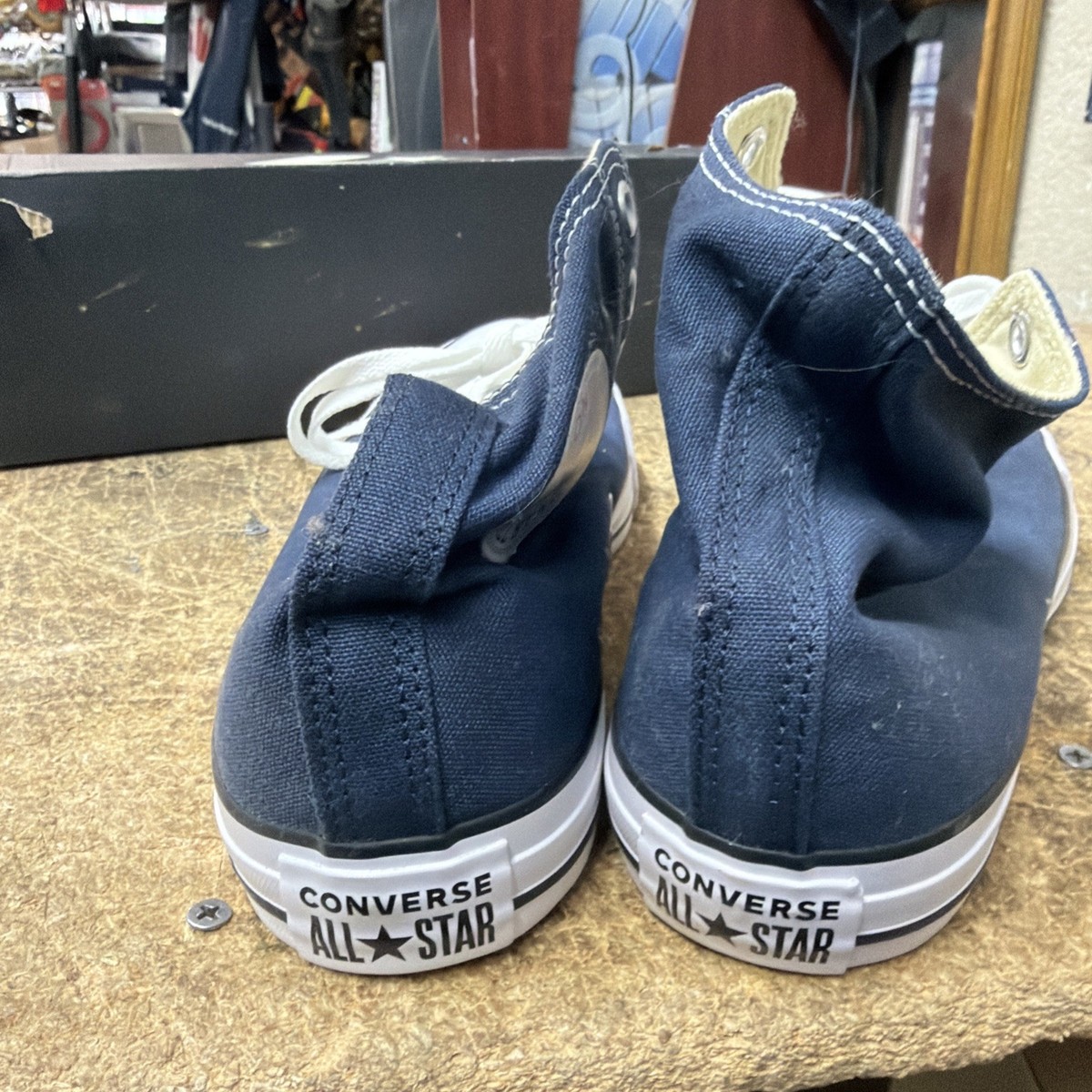 Size 12 - Converse Chuck Taylor All Star High Navy for sale online