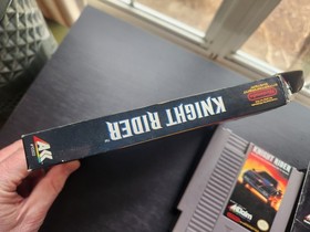 Knight Rider -  (Nintendo NES Video Game, 1989) - Complete In Box CIB Tested