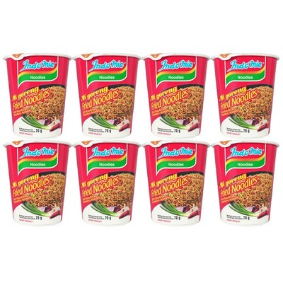 SALE,MHD08.07.2026! Bratnudeln Indomie Mi Goreng Nudeln Fried Noodles 8x70g
