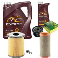 Mann Inspektionspaket 6L Mannol Energy 5W-30 FüR Renault Megane Scenic 1.9 DT