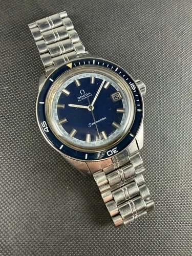 Omega Seamaster 166.062 Blue Diver From 1969 Vintage Men’s Watch