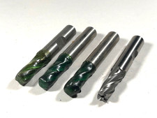 5/16" 4 Flute End Mill HSS 4pc set
