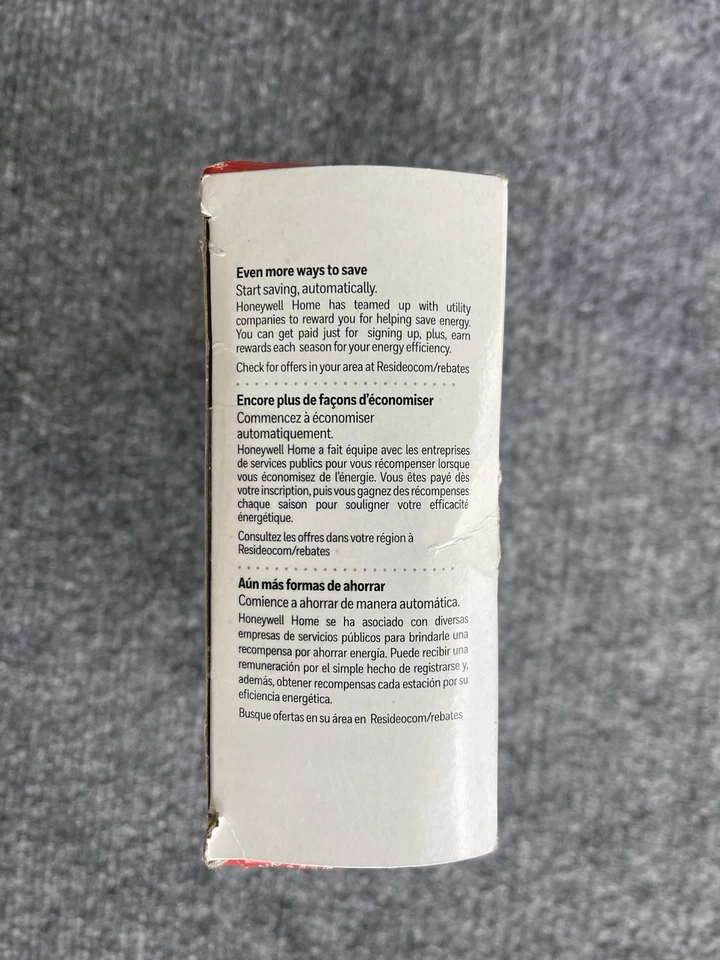 Honeywell VisionPRO Wi-Fi Digital Programmable Thermostat : TH8321WF1001. - Image 4 of 4