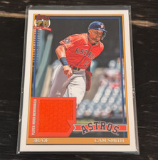 Topps 1991 Topps Baseball Relics Memorabilia Cam Smith Astros 2026 #91R-CSM