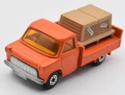 Matchbox Superfast #66 Ford Transit. tan interior. window yellow. Lesney England