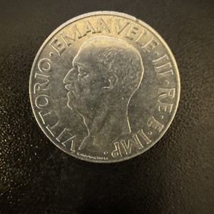 1940 R ITALY ~ 1 Lira ~ AU/UNC ~ Excellent WWII Era Coin