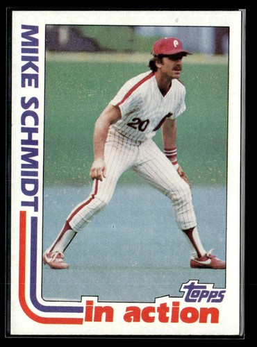 Mike Schmidt #101 1982 Topps card