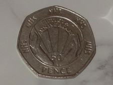 1998 NHS Fiftieth Anniversary 50p Fifty Pence Coin Circulated VGC