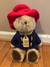 Vintage 1975 Eden Toys Paddington Bear Darkest Peru Plush