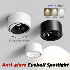 7W LED Spotlight Ceiling Spot Light Surface Mounted Downlight Adjustable Angle