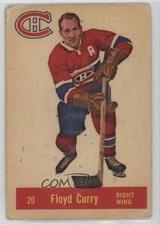 1957-58 Parkhurst Floyd Curry #20 0o5t