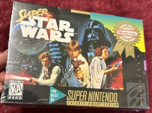 Super Star Wars (Super Nintendo SNES, 1996) - BRAND NEW & FACTORY SEALED