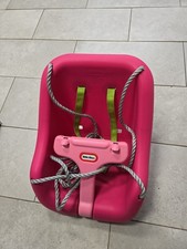 little tikes toddler baby infant safety outdoor swing swingset hanging Pink