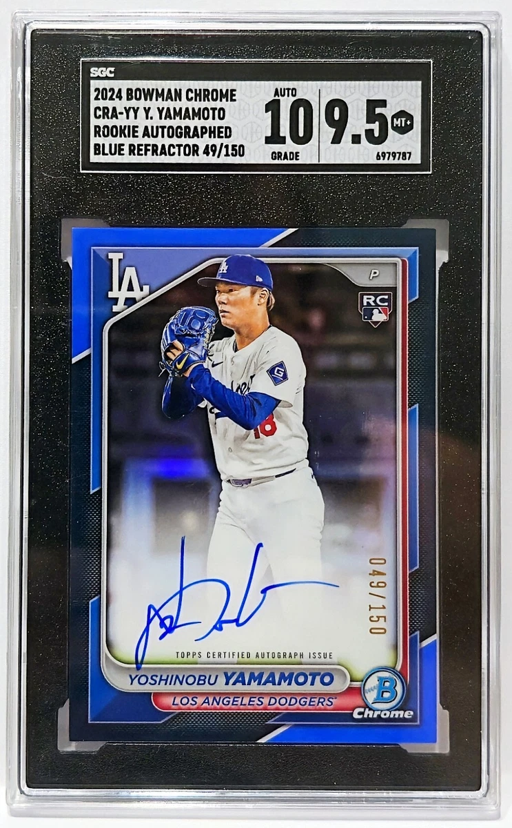 2024 Bowman - Yoshinobu Yamamoto #CRA-YY for sale | eBay