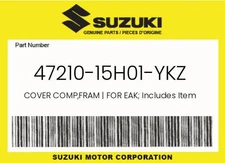 Suzuki Genuine Cover Comp,Fram | For Eak; Includes Item(S) 3 - 3A -