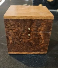 The Vintage Wooden Box Puzzle Handcrafted In India