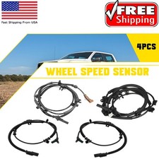 Set Of 4 Front Rear Wheel ABS Speed Sensor For 2011 2013 2012 2014 Ford F-150