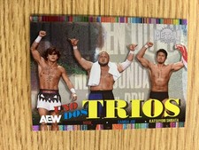 2025 SkyBox Metal AEW HOOK / Samoa Joe / Katsuyori Shibata Uno Dos Trios