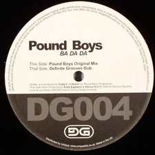Pound Boys - Ba Da Da (12")