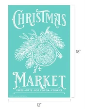 NEW “Christmas Market” Chalk Couture Chalk Transfer Size C