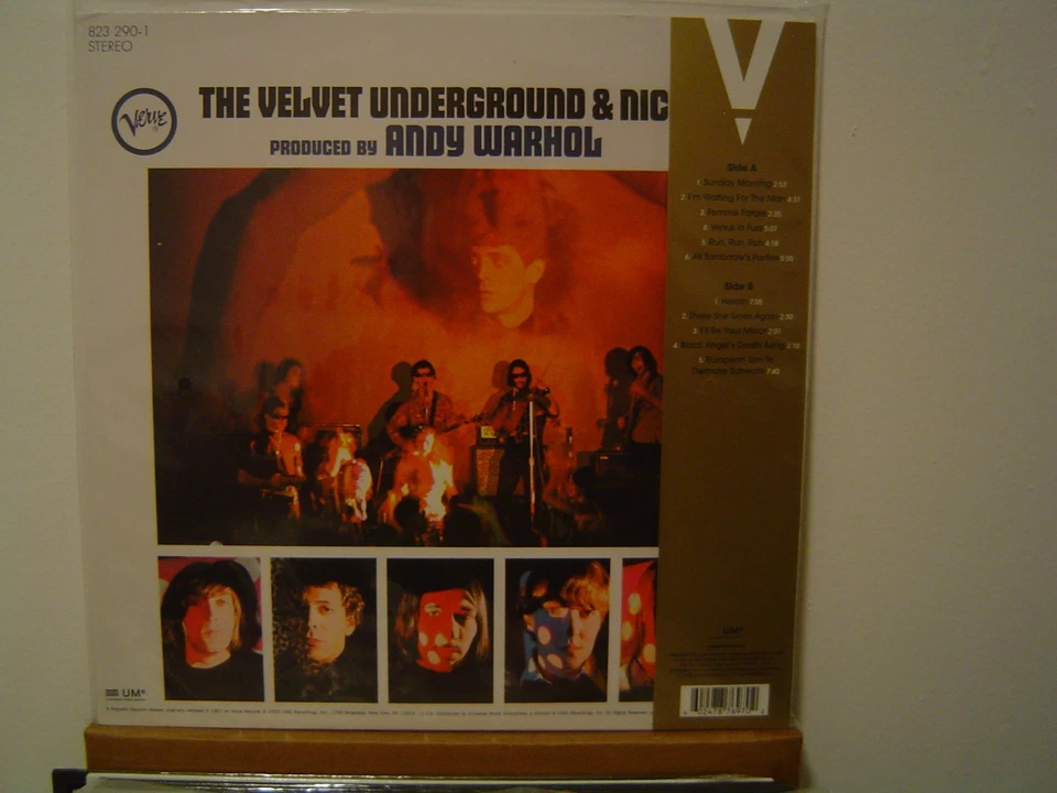 THE VELVET UNDERGROUND & NICO LP/2025 VINYLPHYLE/STEREO/ALL ANALOG-AAA/SEALED!!! - Image 2 of 2