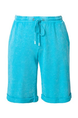 Ulla Popken Damen große Größen Sweat Shorts Mary weites Bein Vintage Look