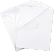Hicarer 20 Pcs Car Windshield Sticker Applicator Static 13 X 16 Cm White Hicarer 20 Pcs Car Windshield Sticker Applicator Static 13 X 16 Cm White