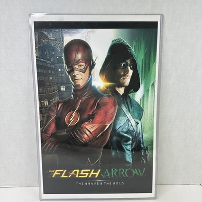 DC The Flash Arrow Brave And Bold Promo Poster Card Stock W/protector 11x17 T3