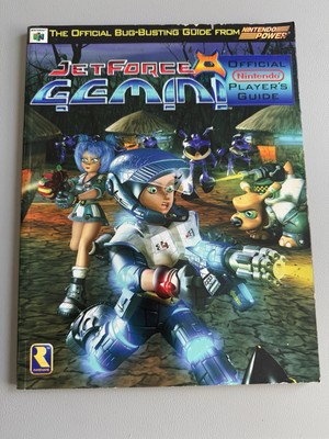 Jet Force Gemini Official Nintendo Player's Guide Bug-Busting 1999