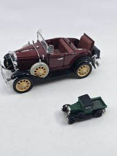 Nmmm 132 Ford Model A Roadster Die-cast Small Green Plastic Pickup Lot Nmmm 132 Ford Model A Roadster Die-cast Small Green Plastic Pickup Lot