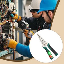 Faltbarer Abisolierer mit Spannungspr&uuml;fer, Kabelschneidewerkzeug f&uuml;r