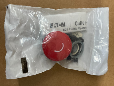 Eaton E22LLB2 Twist to Release Mushroom Pushbutton