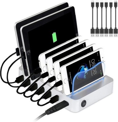 PRITEK Ladestation Dock & Organizer kompatibel mit Handy etc.