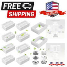 8 Pack Cat Fountain Replacement, Triple Cupcake Cat Fountain s, 8 Pet Fountai...