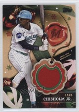 2024 Topps Holiday Relics Jazz Chisholm Jr #RC-JCJ 05y4